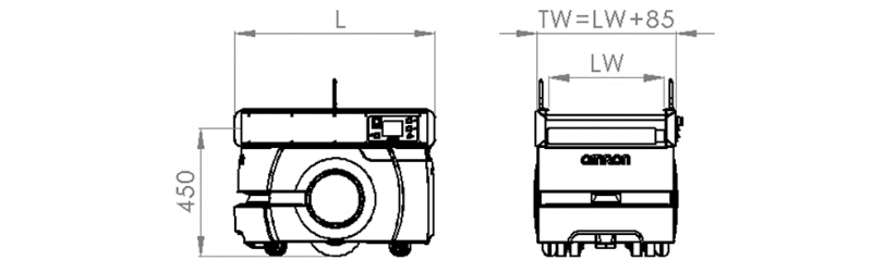 Roller Conveyor Top Module LD-60/90-RC-LW | Dimalog